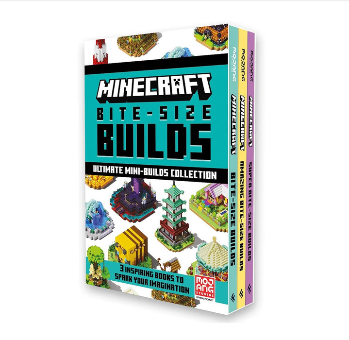 Bite Size Builds Slipcase x 3: The official collection of illustrated mini-projects with over 60 fun builds: great for gamers of all ages and abilities.