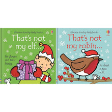 Usborne That's Not My Festive Collection: That's not my elf & That's not my robin