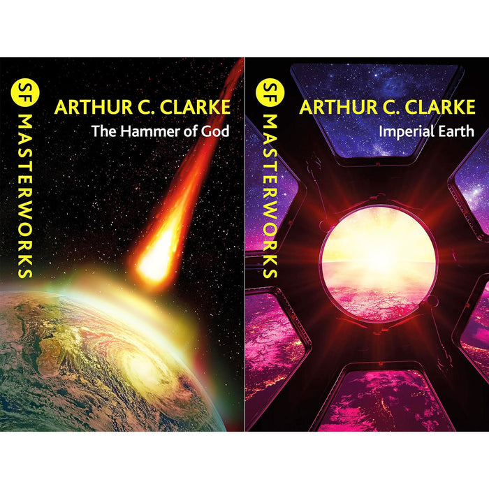 Arthur C. Clarke Sci-Fi Collection: Rendezvous with Rama, Fountains of Paradise, The City and the Stars & More – Masterworks of Space Exploration & Dystopian Fiction (8-Book Set)