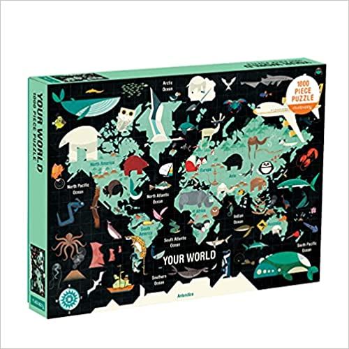 Map of the World 1000pc Family Puzzle