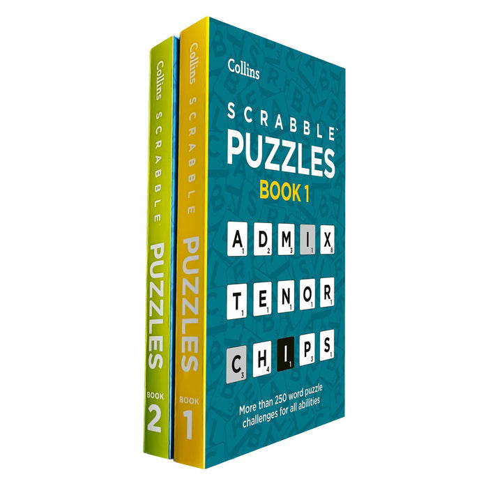 Collins SCRABBLE™ Puzzles Collection: Books 1 & 2 – 500 Word Challenges for Puzzle Lovers