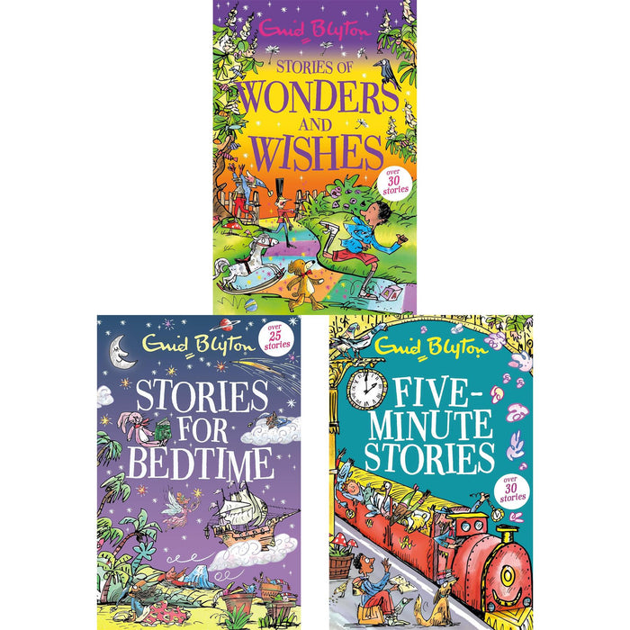 Enid Blyton's Timeless Tales Collection: Magical Stories of Wonders and Wishes, Cozy Bedtime Tales, and Five-Minute Adventures for Young Readers
