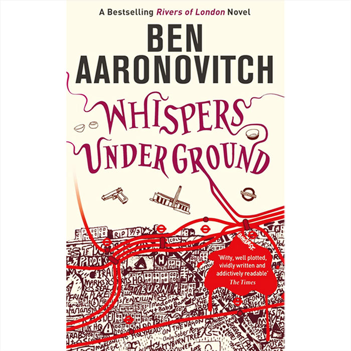 The Rivers of London Collection by Ben Aaronovitch: Five Gripping Novels of Magical Investigations – Rivers of London, Moon Over Soho, Whispers Under Ground, Broken Homes, and Foxglove Summer