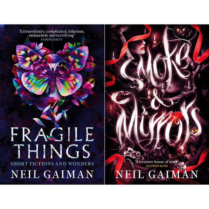 Neil Gaiman’s Enigmatic Tales: A Short Story Collection of 'Fragile Things' and 'Smoke and Mirrors' – Explore Fantasy, Whimsy, and the Uncanny in His Captivating Works