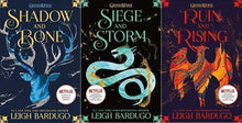 Shadow and Bone, Seige of Storm, Ruin and Rising - 3 Book Set Collection