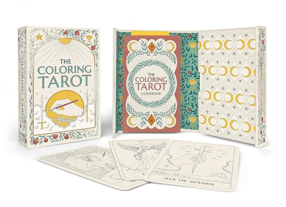 The Coloring Tarot: A Deck and Guidebook to Color and Create (RP Studio)