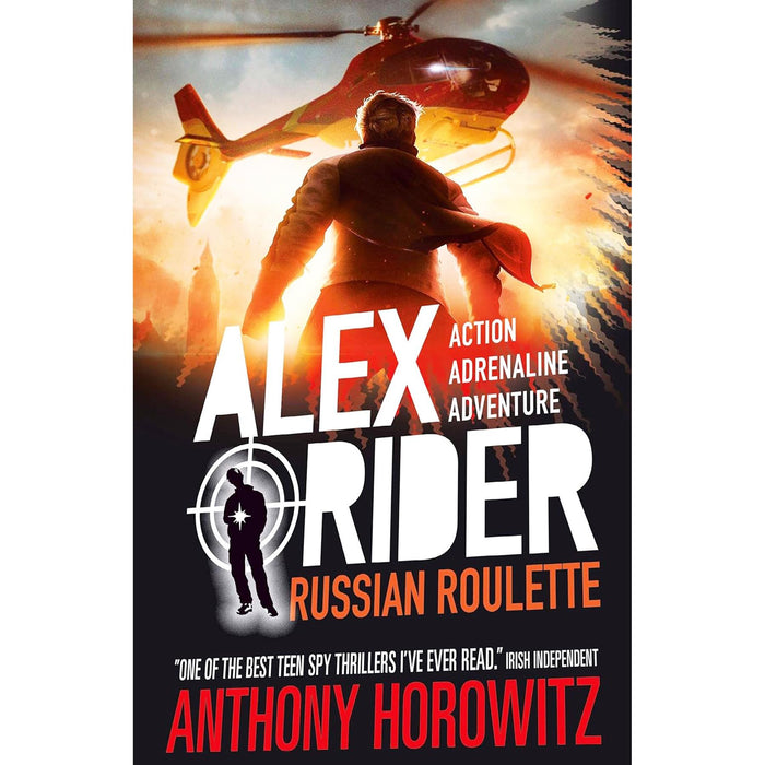 Alex Rider Mission Series by Anthony Horowitz: Ark Angel, Snakehead, Crocodile Tears, Scorpia Rising & Russian Roulette – High-Stakes Thrills and Action for Young Readers (5-Book Set)