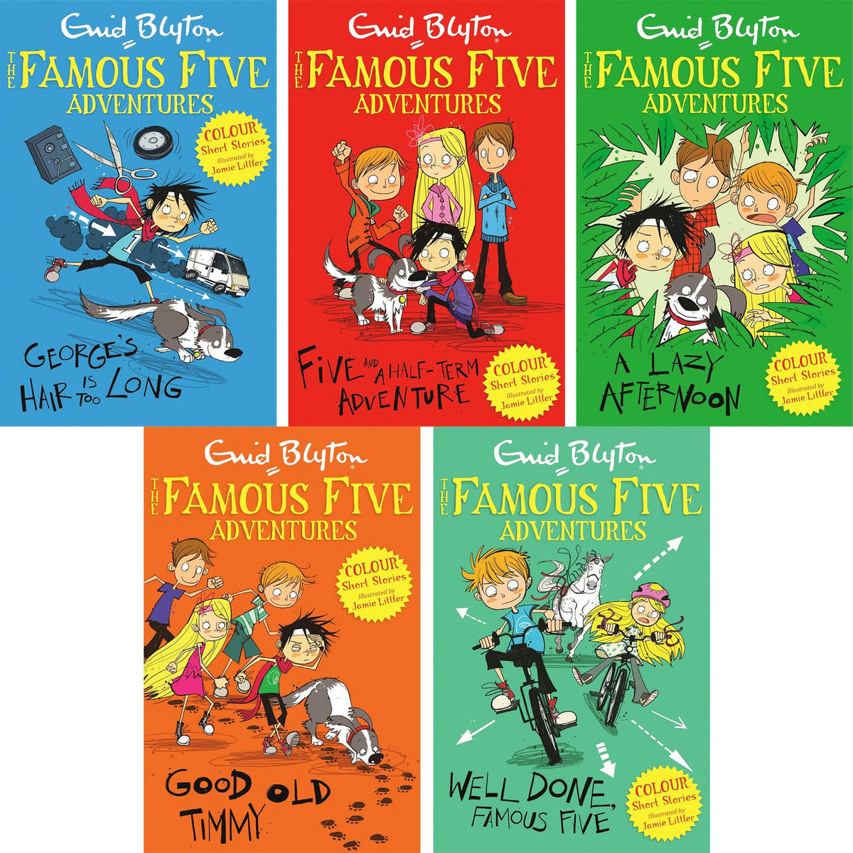 Famous Five Colour Short Stories – 5-Book Collection by Enid Blyton: C ...