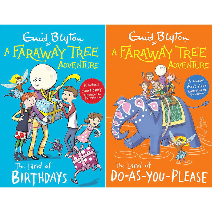 Enid Blyton's Faraway Tree Adventures Collection: 10 Magical Books – Journey to the Land of Birthdays, Toys, Christmas & More – Perfect for Young Readers