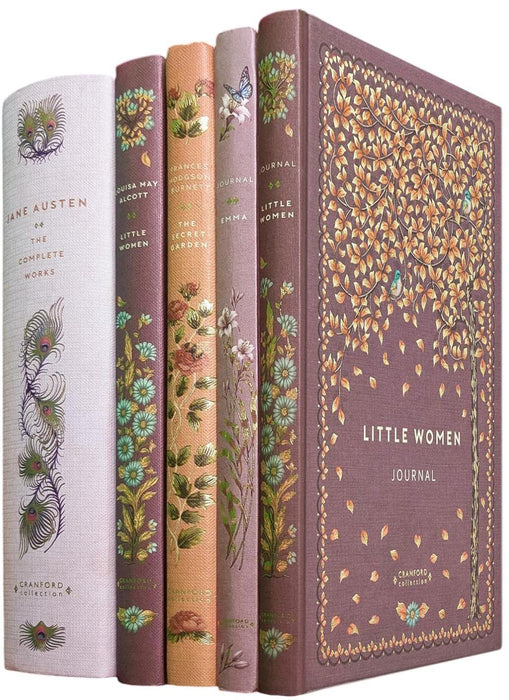 The Austen & Classic Romance Collection – 3 Timeless Novels & 2 Matching Journals (Hardcover)