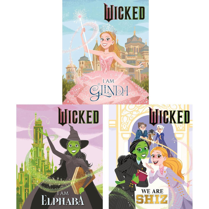 Wicked Movie Picture Books Collection: I Am Glinda, I Am Elphaba & We Are Shiz