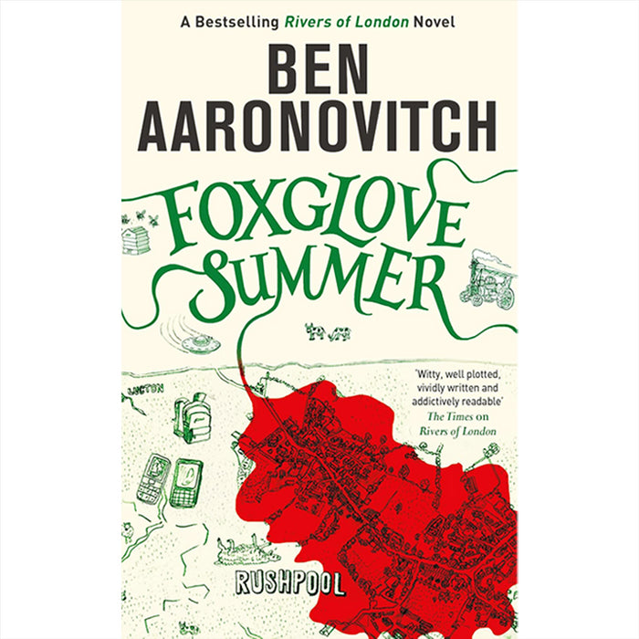 The Rivers of London Collection by Ben Aaronovitch: Five Gripping Novels of Magical Investigations – Rivers of London, Moon Over Soho, Whispers Under Ground, Broken Homes, and Foxglove Summer