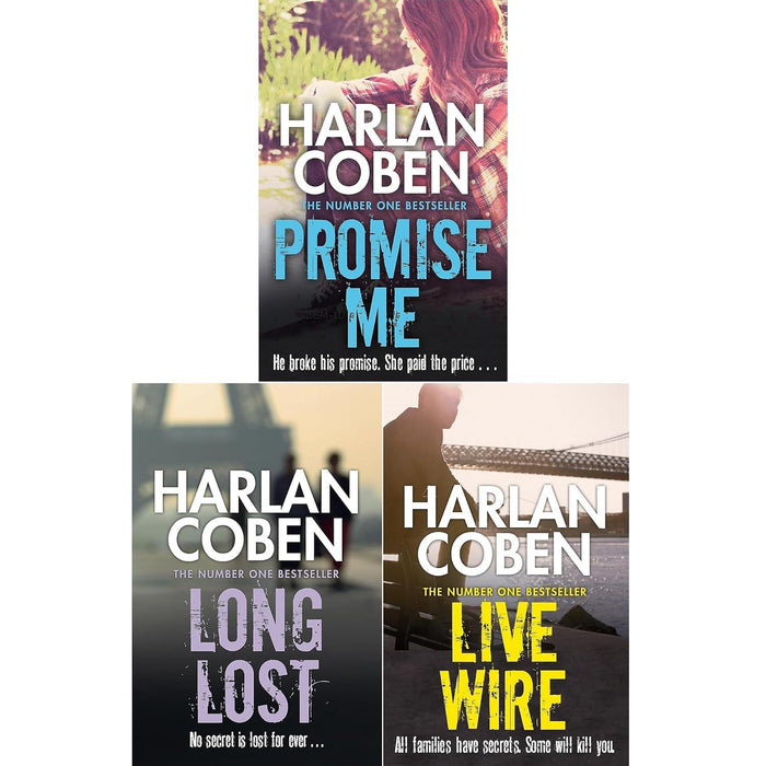 Myron Bolitar Collection by Harlan Coben: Promise Me, Long Lost & Live Wire