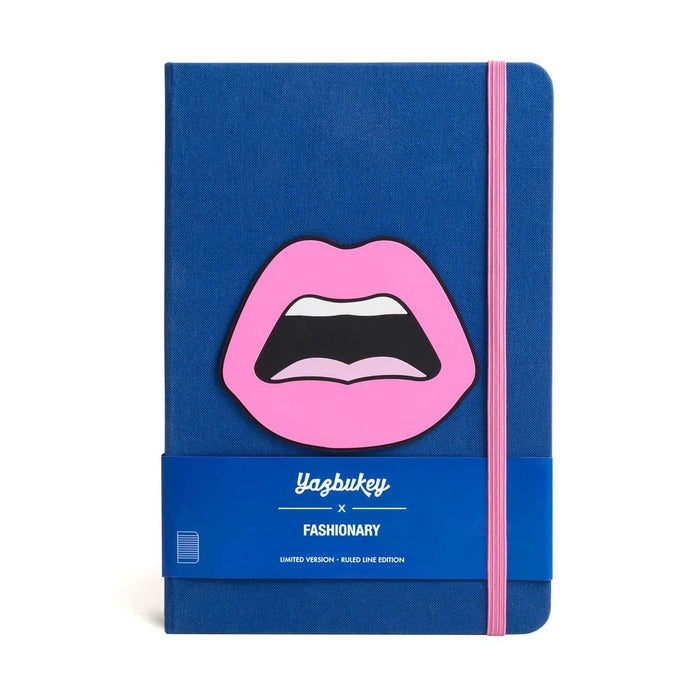 Yazbukey X Fashionary C'est Ahh Pink Ruled Notebook A5: Yazbukey C'est Ahh Pink Ruled A5