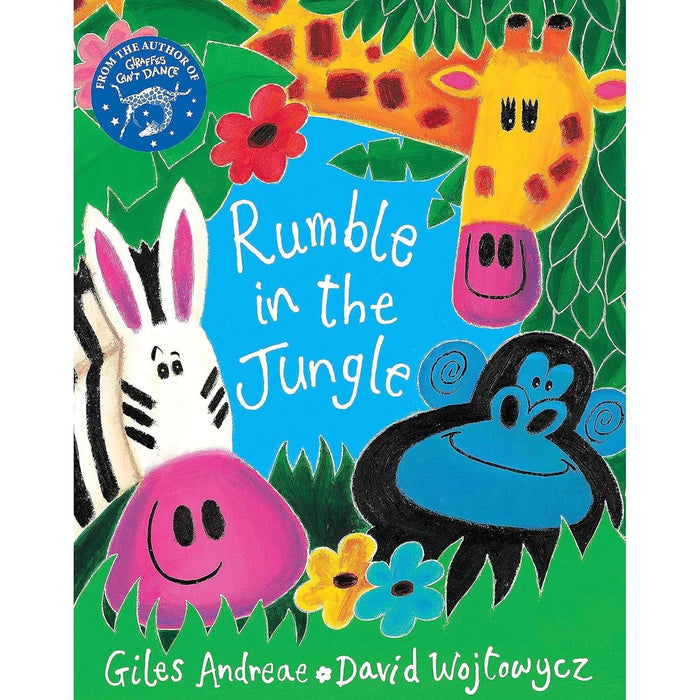 Animal Adventures Collection: 2-Book Set by Giles Andreae & David Wojtowycz (Rumble in the Jungle, Commotion in the Ocean
