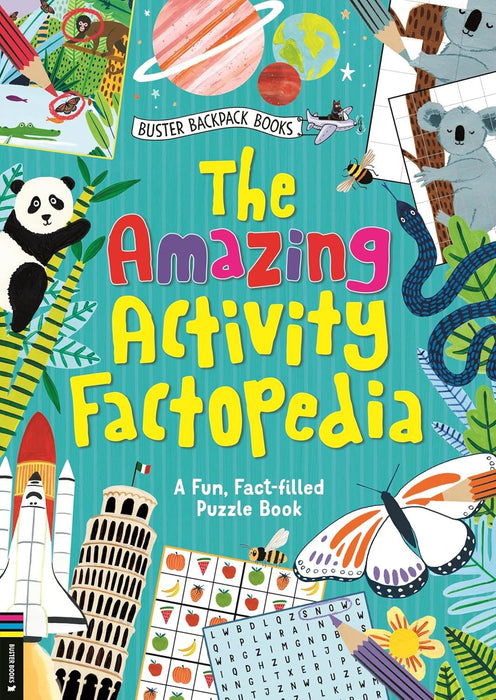 The Amazing Activity Factopedia: A Fun, Fact-filled Puzzle Book (Buster Backpack Books)