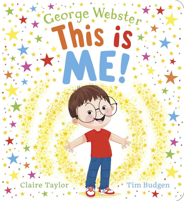 This is Me: a wonderfully joyful board book edition from CBeebies star George Webster and bestselling illustrator Tim Budgen!