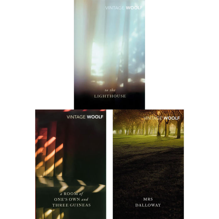 Virginia Woolf: The Greatest Works – To the Lighthouse, A Room of One’s Own and Three Guineas, Mrs Dalloway – A Journey Through Feminism, Time, and the Inner Mind (3-Book Vintage Classics Set)