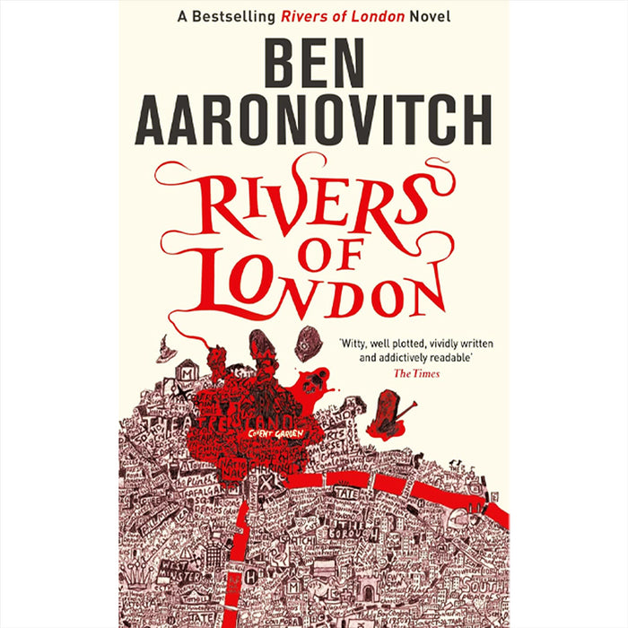 The Rivers of London Collection by Ben Aaronovitch: Five Gripping Novels of Magical Investigations – Rivers of London, Moon Over Soho, Whispers Under Ground, Broken Homes, and Foxglove Summer