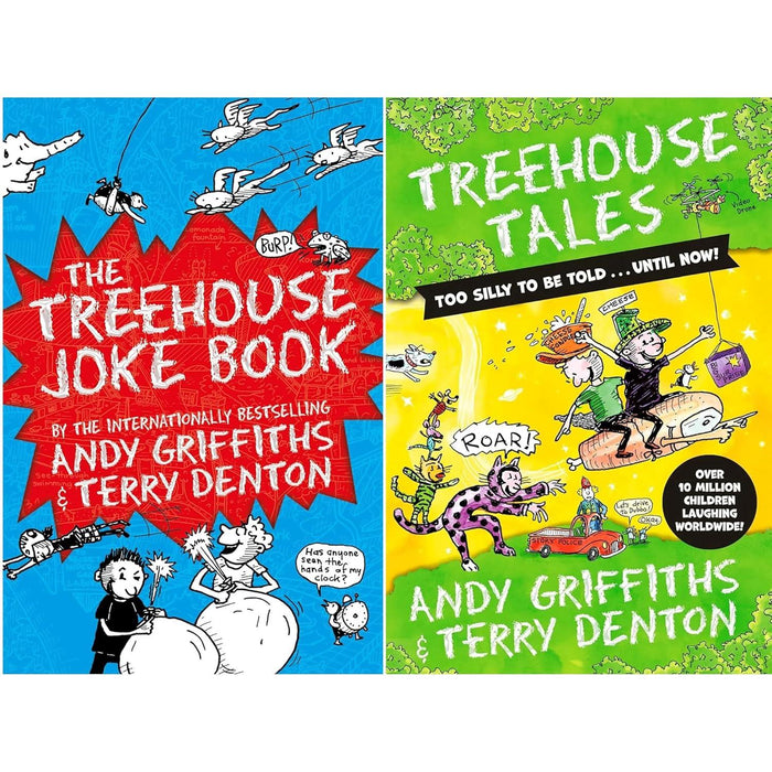 The Treehouse Series by Andy Griffiths & Terry Denton: The Treehouse Joke Book & Treehouse Tales