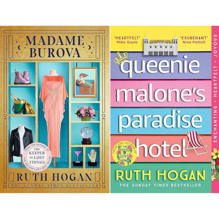 Ruth Hogan Seaside Secrets Collection: Madame Burova & Queenie Malone's Paradise Hotel