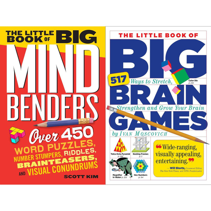 The Little Book of Big Puzzles Collection: Mind Benders and Brain Games