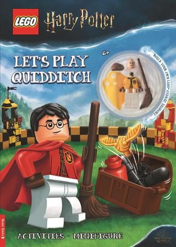 LEGO® Harry Potte: Let's Play Quidditch Activity Book (Inc Cedric Diggory Minifigure)