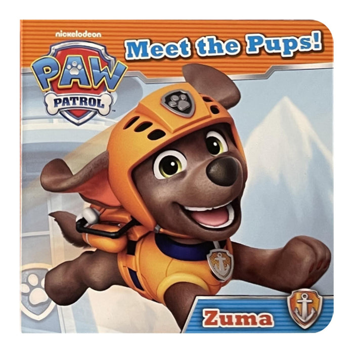 Paw Patrol Collection: Chase, Marshall, Skye, Rubble, Rocky & Zuma - Six Meet the Pups! Interactive Board Books for Little Heroes (6-Book Set)