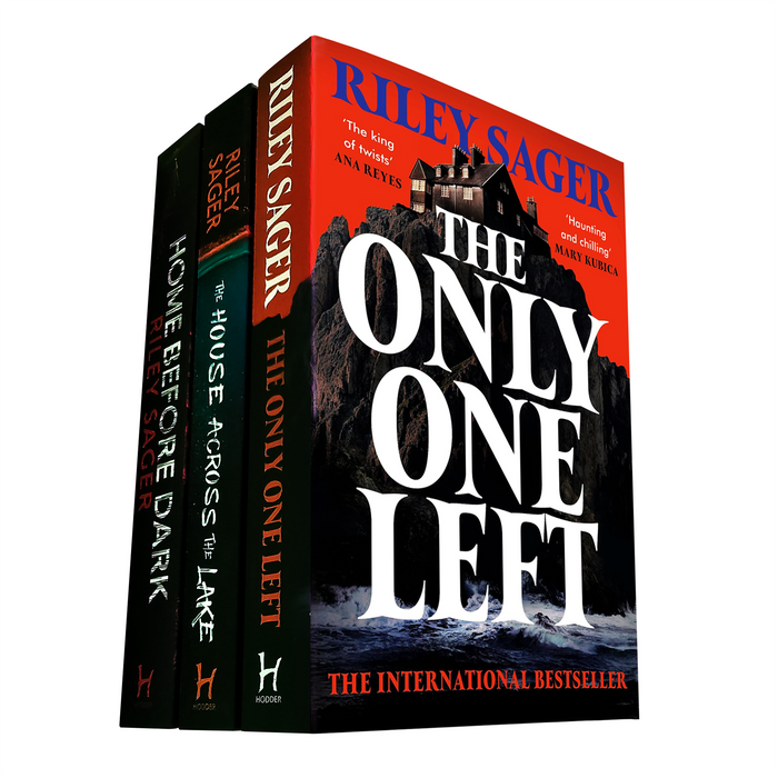 Riley Sager Thriller Collection: The House Across the Lake, The Only One Left, and Home Before Dark – Psychological Suspense and Unforgettable Twists