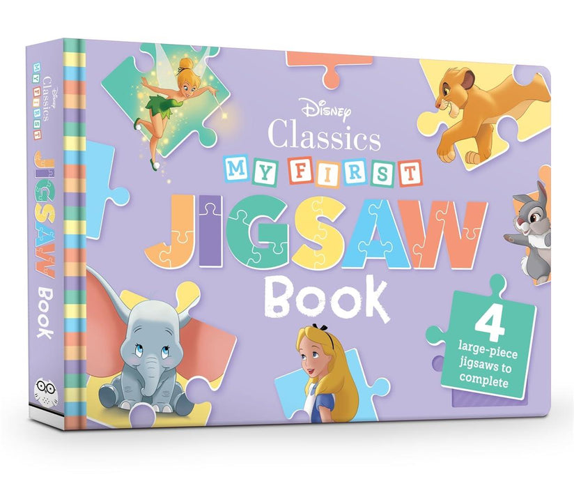 Disney Classics: My First Jigsaw Book - 4 Large Piece Jigsaws