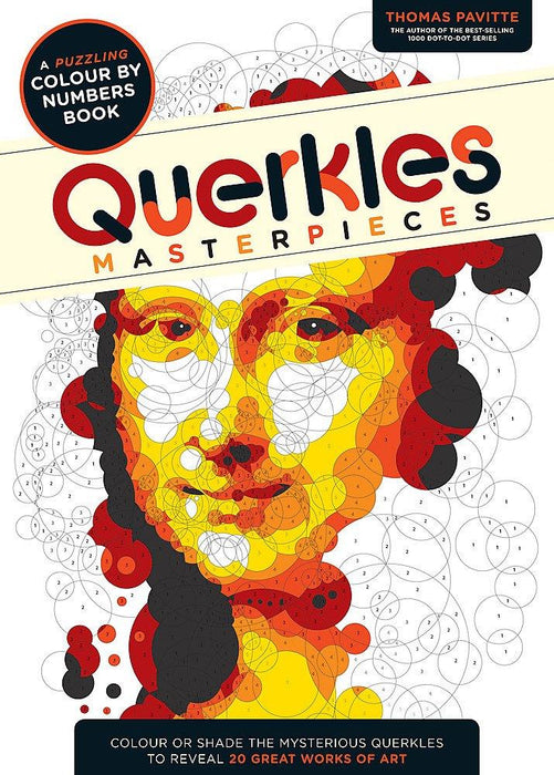 Querkles: Masterpieces Colour By Numbers Book