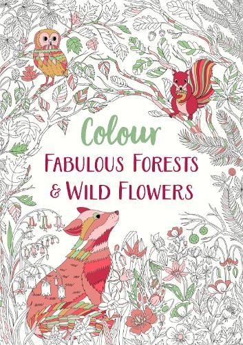 Fabulous Forests and Wild Flowers: An Anti-Stress Colouring Book (Colour Yourself Calm)