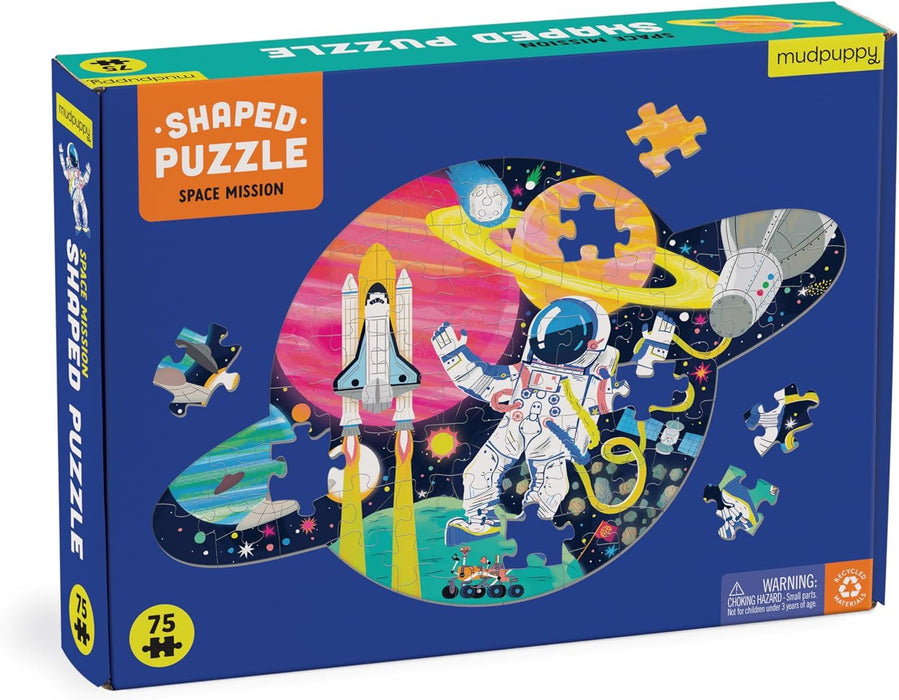 Galison Mudpuppy 9780735376502 Space Mission Jigsaw Puzzle, Multicoloured