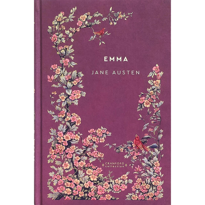 Jane Austen’s Wit and Satire Collection: Emma, Northanger Abbey, Lady Susan, Love and Friendship (Hardcover) with Emma Journal – A Cranford Edition Set of Timeless Stories & Humor