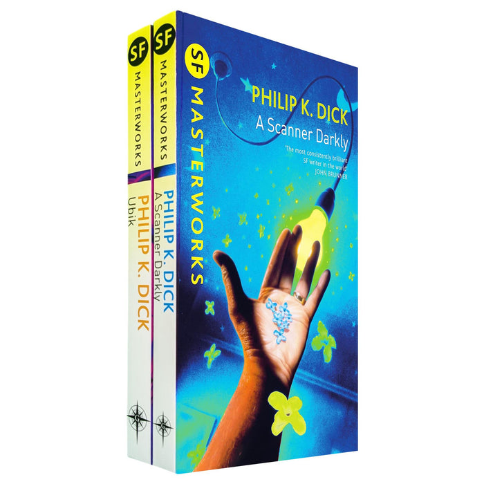 Philip K. Dick SF Masterworks Set: Surreal Worlds & Psychological Depth in Ubik & A Scanner Darkly (2-Book Collection)