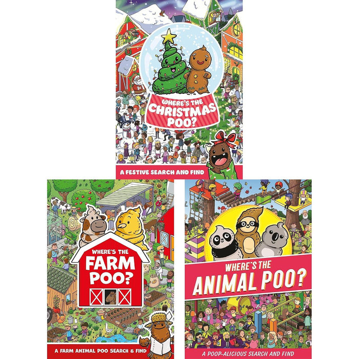 Where's the Poo Collection: 3-Book Set by Alex Hunter