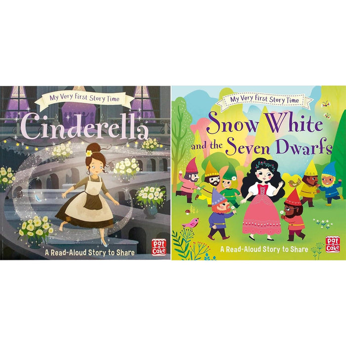 My Very First Story Time Collection: 2-Book Set by Pat-a-Cake (Cinderella, Snow White and the Seven Dwarfs