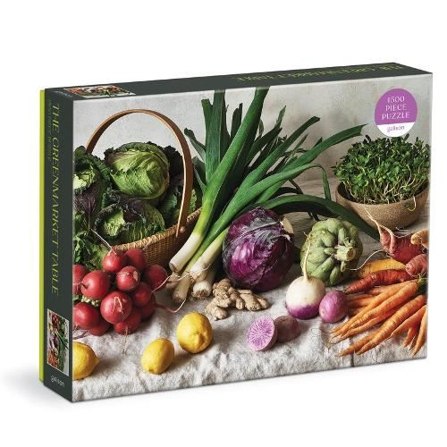 Galison The Greenmarket Table Jigsaw Puzzle, Multicoloured