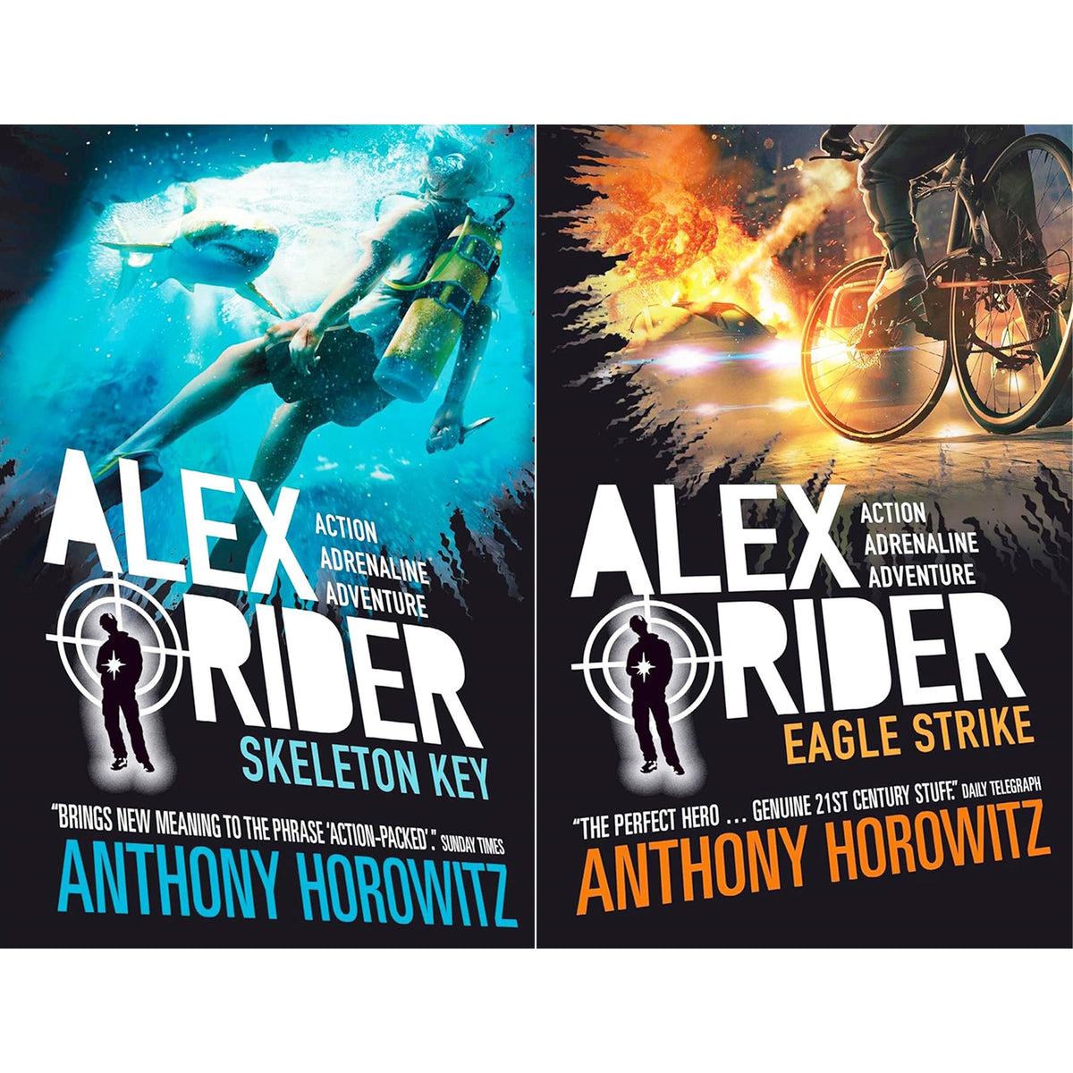 Alex Rider Mission Series 3 & 4: Skeleton Key & Eagle Strike – Excitin ...