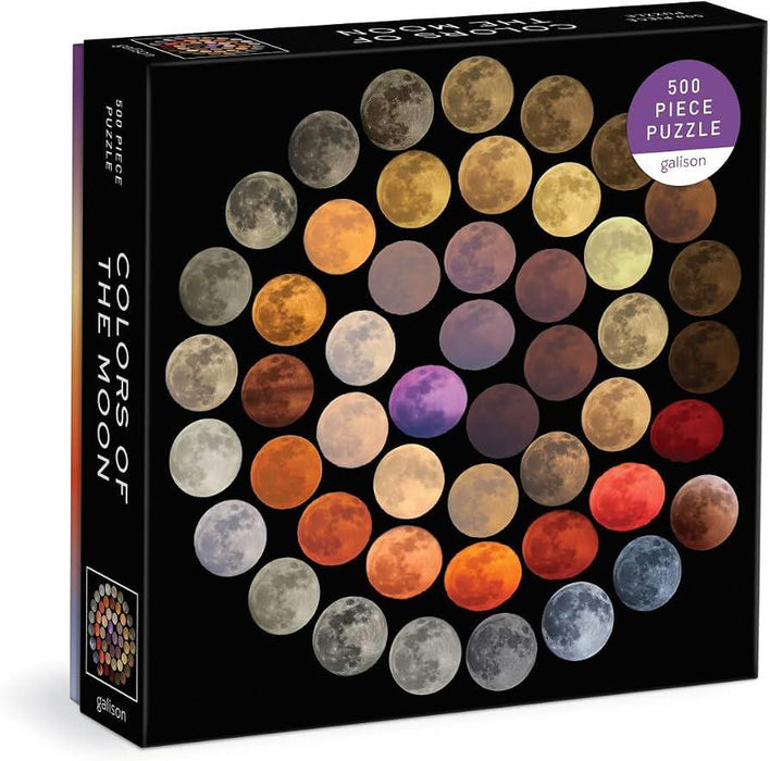 Colors of the Moon 500 Piece Puzzle