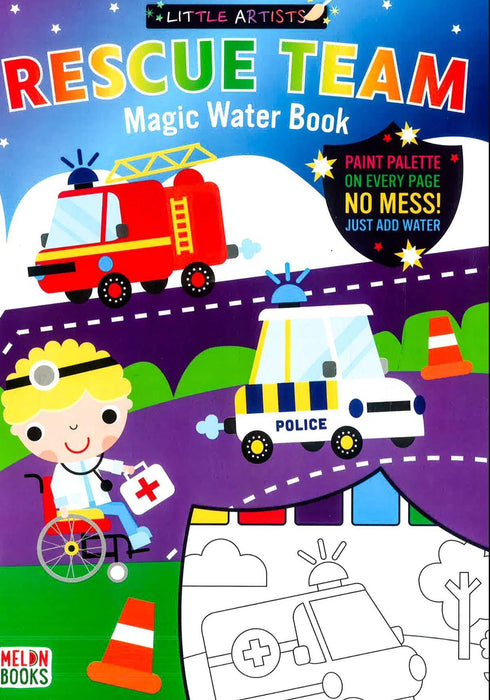 Magic Water Book: Rescue Team
