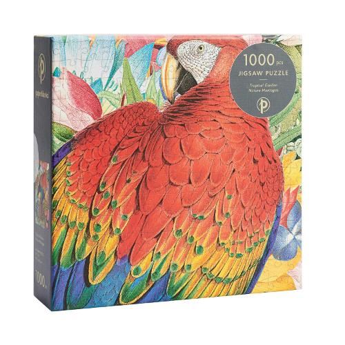 Tropical Garden (Nature Montages) Puzzle: 1000 pieces. Finished puzzle 500x700mm, Boxed 195x195x50mm.