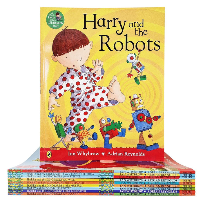 Harry and the Bucketful of Dinosaurs 10 Books Collection Pack Set