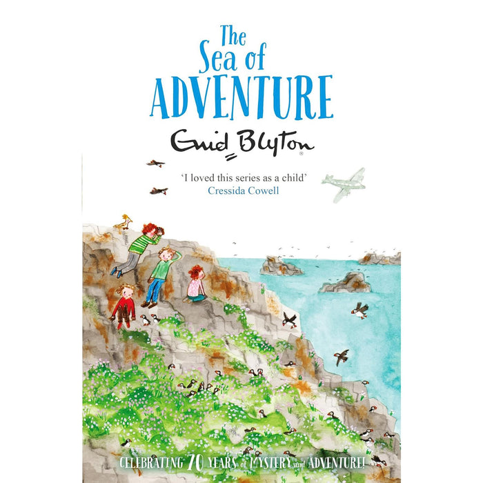 Enid Blyton Adventure Series – Books 1–4: Classic Island, Castle, Valley & Sea Escapes for Curious Young Readers (4-Book Paperback Collection)
