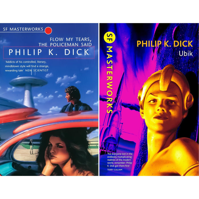 Philip K. Dick SF Masterworks Collection: Identity, Control & Reality in Flow My Tears, the Policeman Said & Ubik (2-Book Set)