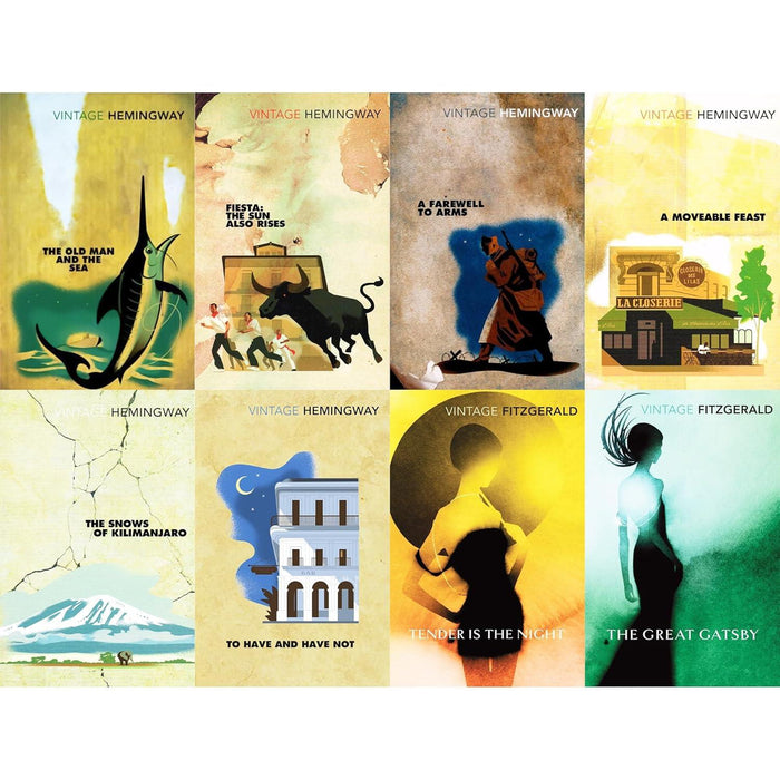 The Lost Generation: Hemingway & Fitzgerald - 8 Essential Novels