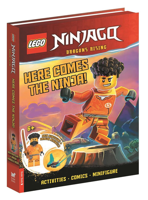 LEGO® NINJAGO®: Here Comes the Ninja! (with Arin minifigure and dragon mini-build) (LEGO® Minifigure Activity)