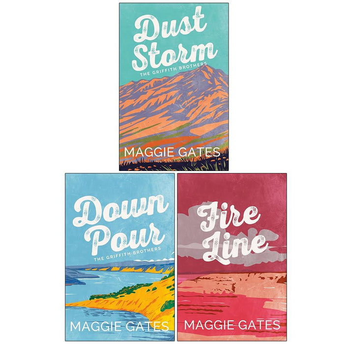 The Griffith Brothers Series 3 Books Collection Set By Maggie Gates