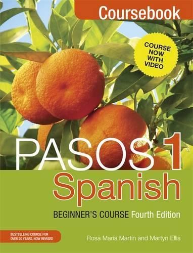 Pasos 1 Spanish Beginner's Course 3rd Edition revised: Coursebook