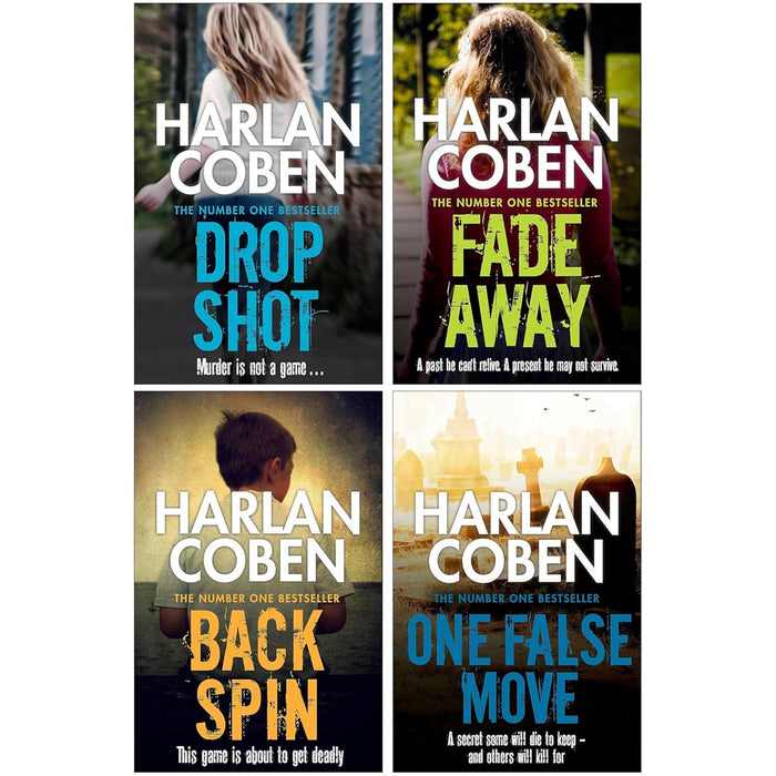 Myron Bolitar Series by Harlan Coben 4 Books Collection Set